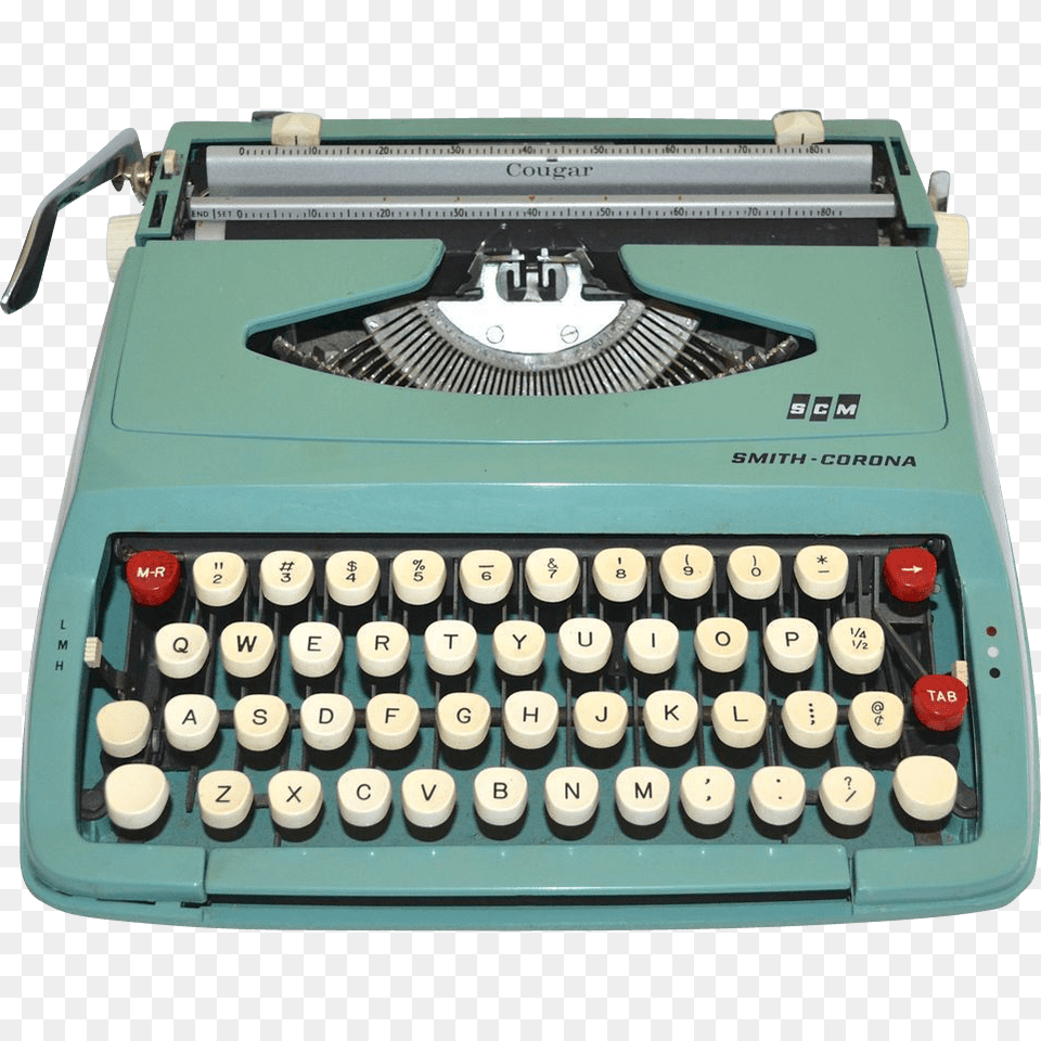 Typewriter, Computer Hardware, Electronics, Hardware, Computer Free Transparent Png