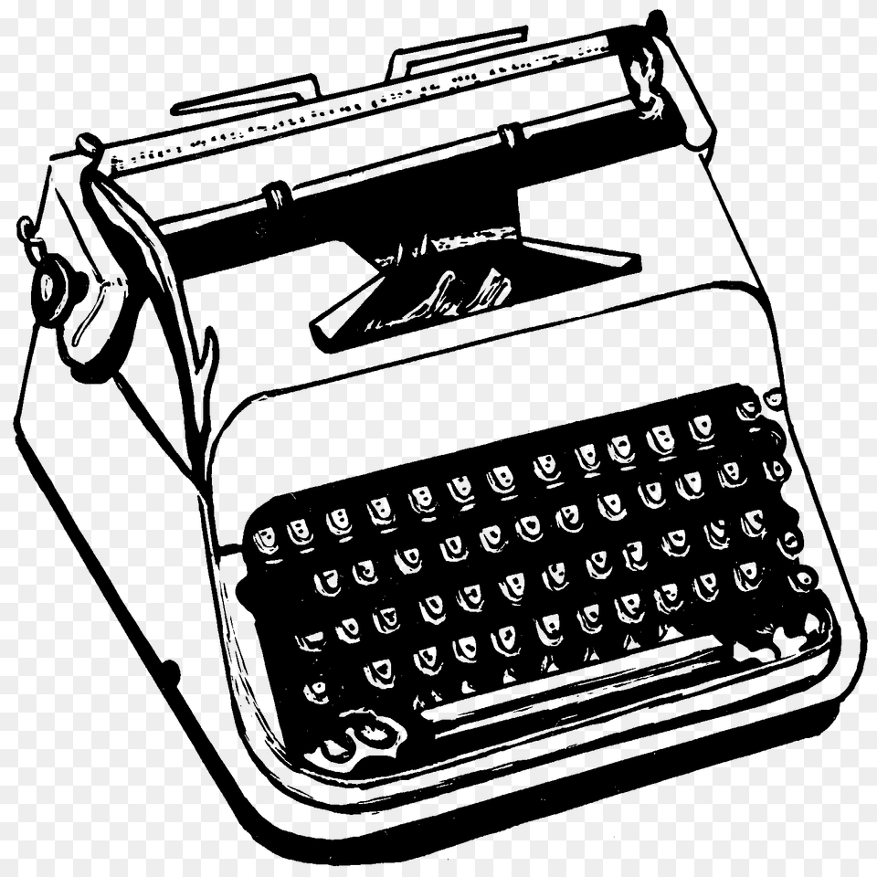 Typewriter, Person, Computer Hardware, Electronics, Hardware Free Transparent Png