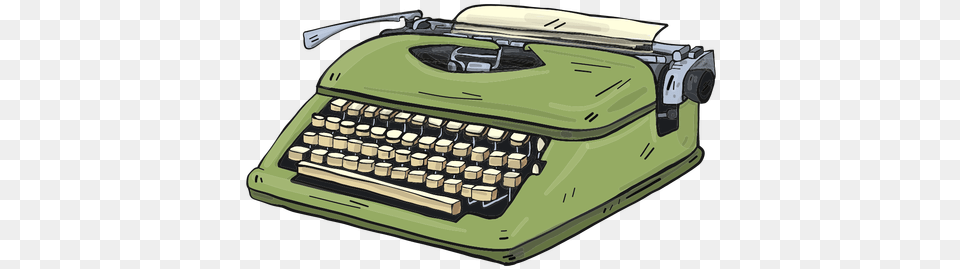 Typewriter Button Typing Illustration Machine, Computer, Computer Hardware, Computer Keyboard, Electronics Free Png Download
