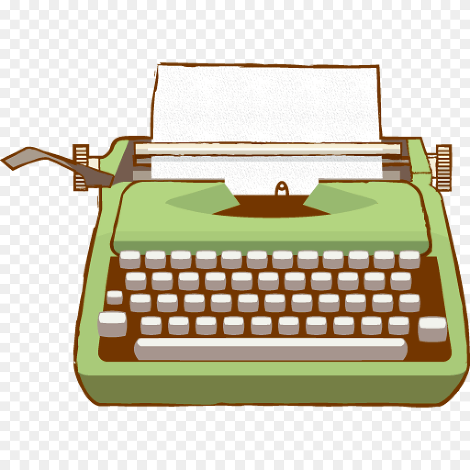 Typewriter Clip Art Clipart Download, Computer, Computer Hardware, Computer Keyboard, Electronics Png Image