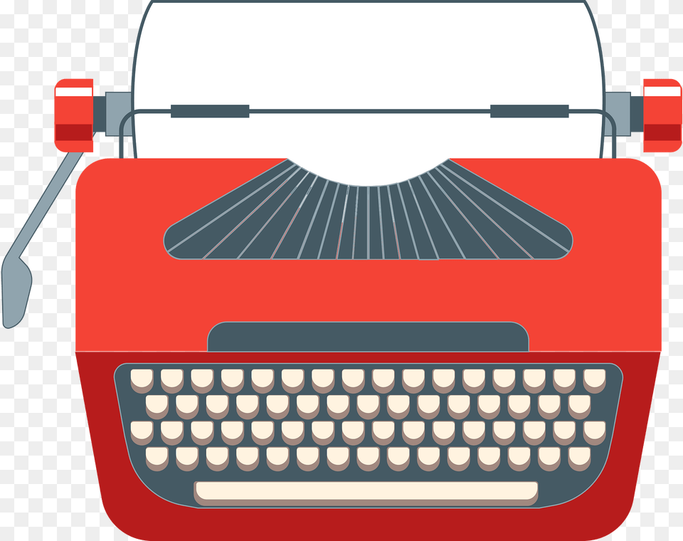 Typewriter Clipart, Computer Hardware, Electronics, Hardware Free Png