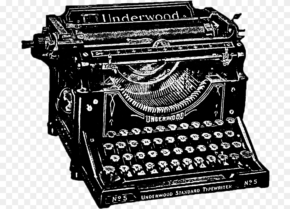 Typewriter Clipart Public Domain Typewriter Background Free Transparent Png