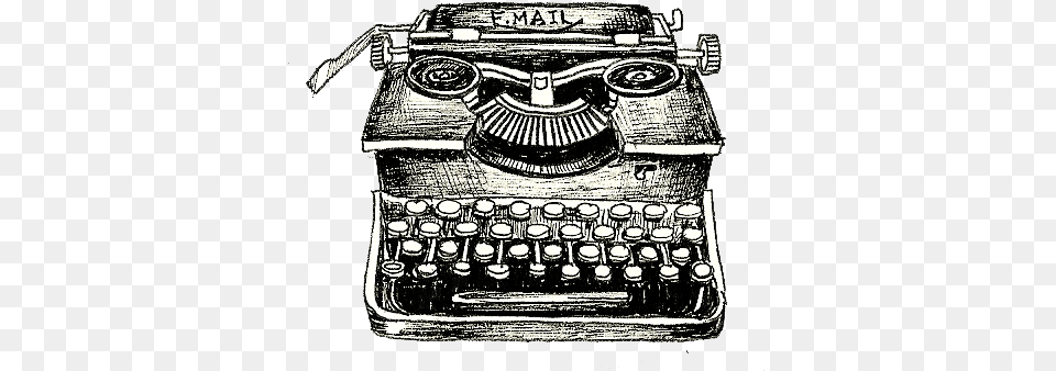 Typewriter Machine Free Png Download