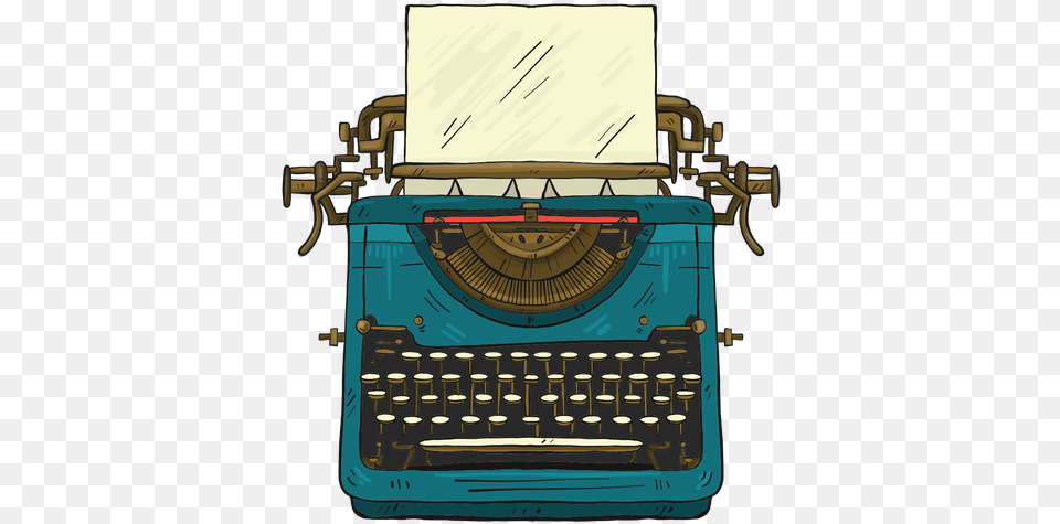 Typewriter Paper Button Typing Typewriter, Computer Hardware, Electronics, Hardware, Computer Free Png Download