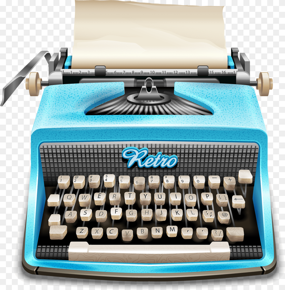 Typewriter Vintage Style Typewriter Transparent, Computer Hardware, Electronics, Hardware, Computer Png Image