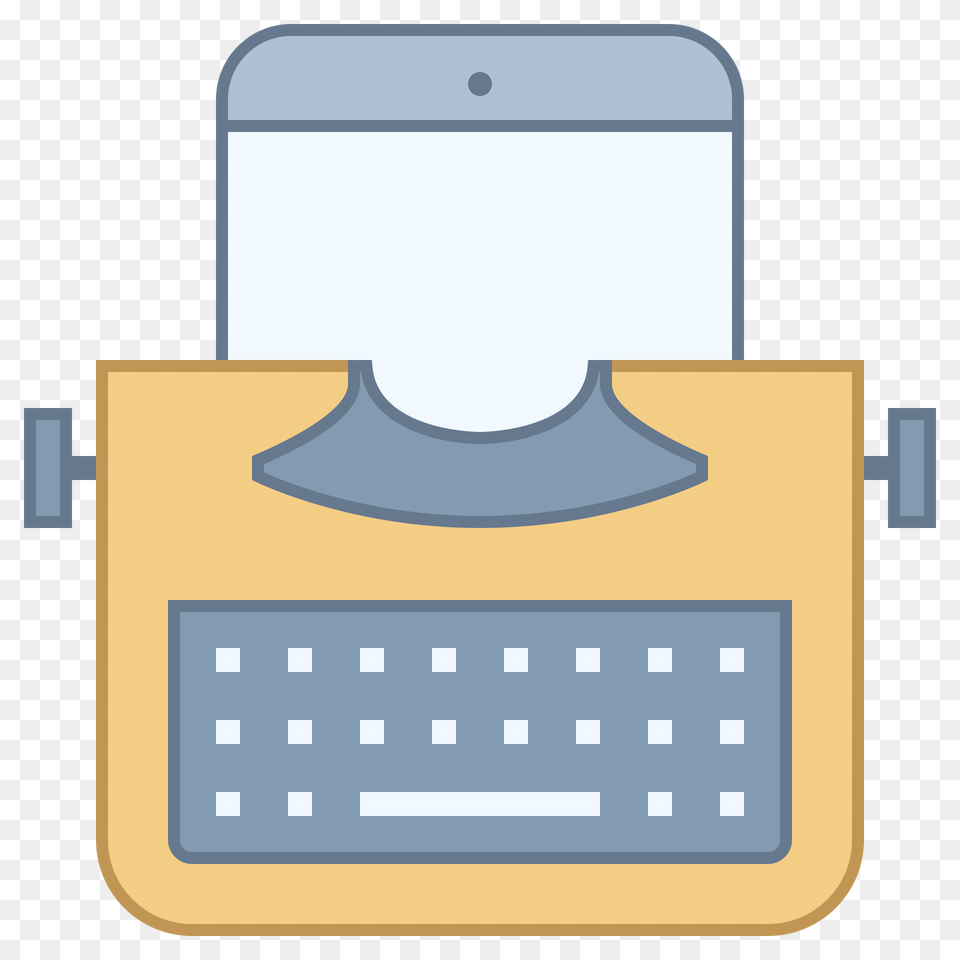 Typewriter With Tablet Icon, Text, Computer, Computer Hardware, Computer Keyboard Free Png