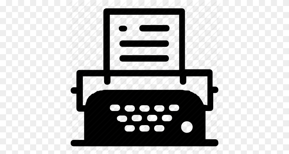 Typewriter Writer Icon, Architecture, Building Png