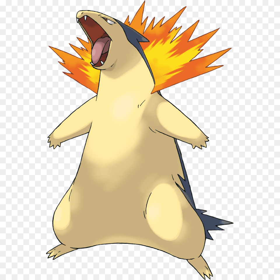 Typhlosion, Animal, Bird Free Png Download