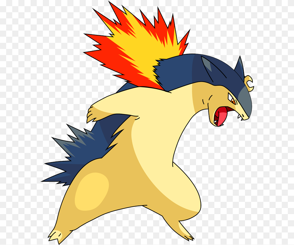 Typhlosion Pokemon Pokmon Typhlosion, Animal, Bird, Jay, Bear Png