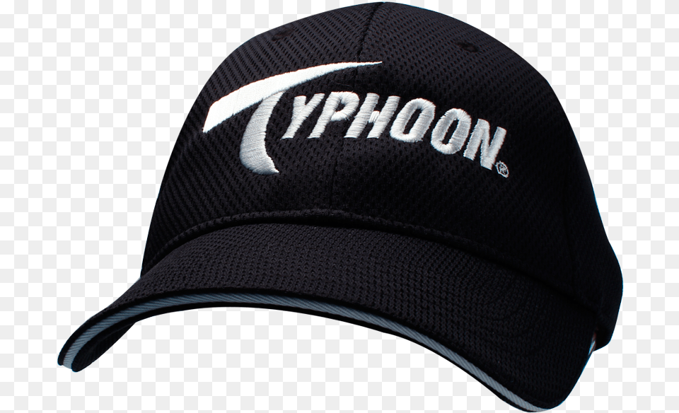 Typhoon Black Cap Baseball Cap, Baseball Cap, Clothing, Hat, Swimwear Png