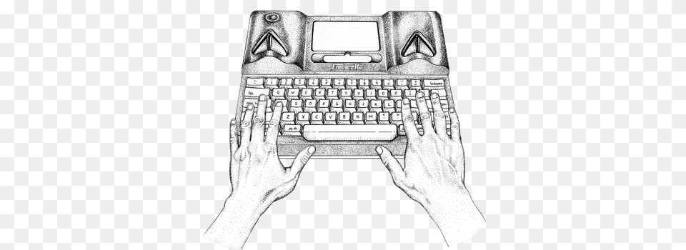 Typing Machine Images Typing On A Typewriter, Electronics, Computer, Computer Hardware, Computer Keyboard Png