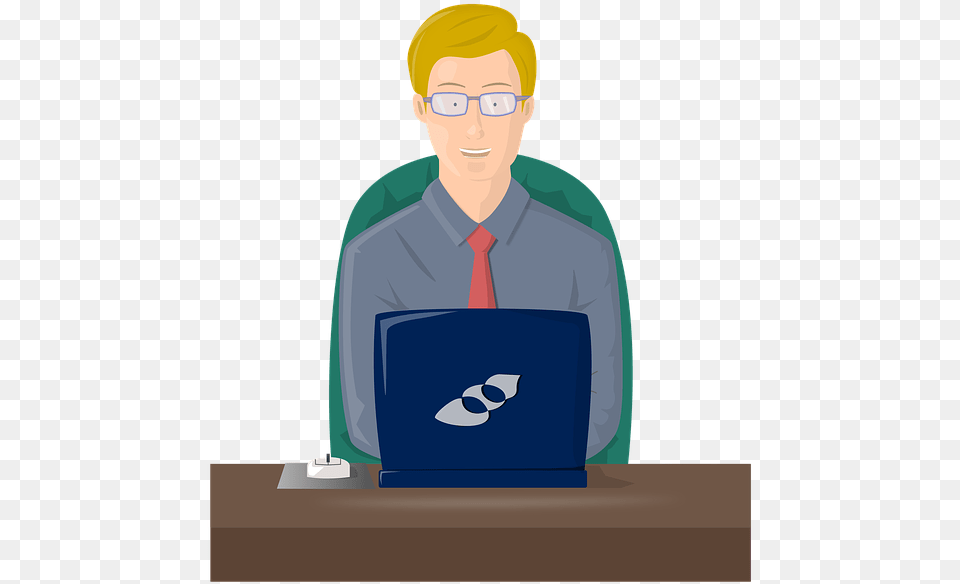 Typing Man Work Working Type Laptop People Man Working On Laptop, Computer, Electronics, Pc, Person Png