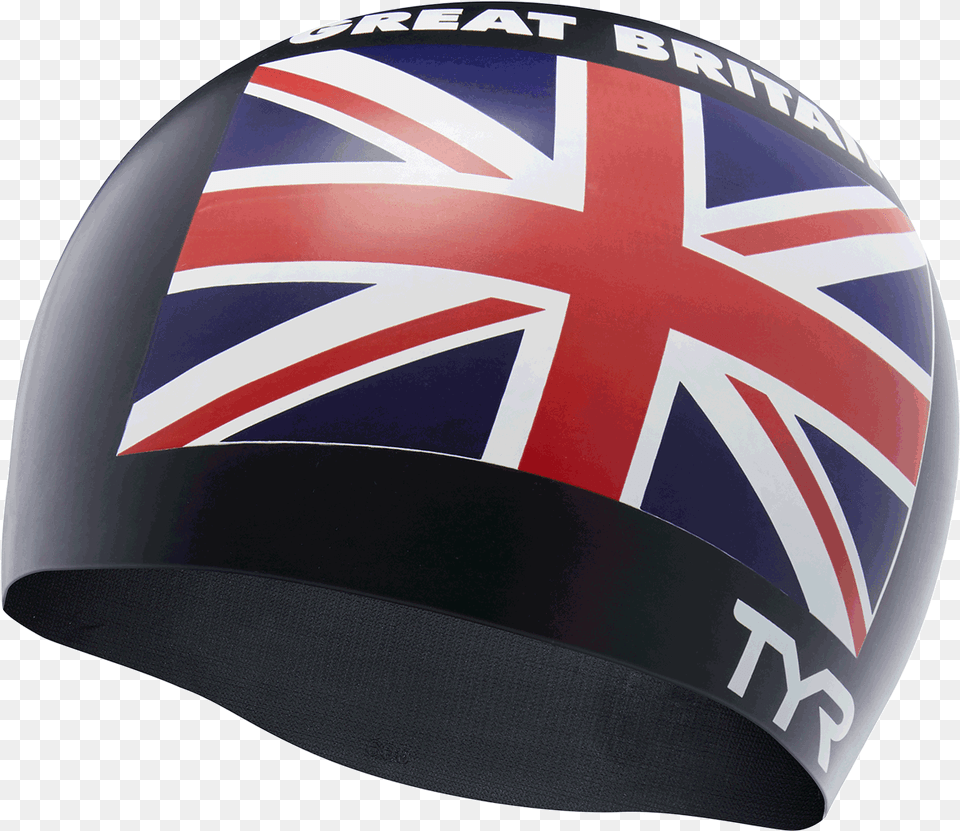 Tyr Great Britain Silicone Adult Swim Cap For Adult, Clothing, Hat, Swimwear, Bathing Cap Png