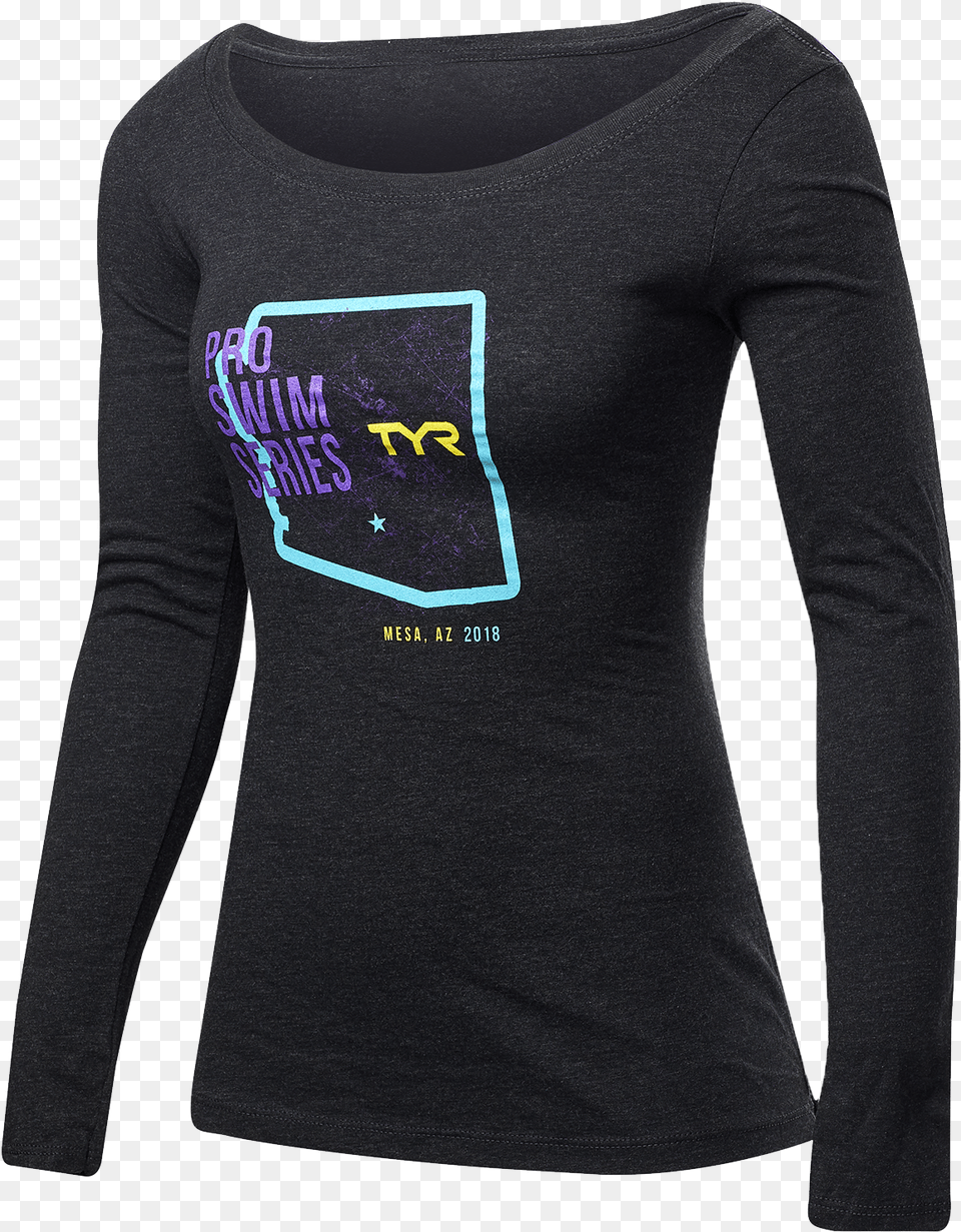 Tyr Women39s Pro Series Mesa Ls Shirt Long Sleeved T Shirt, Clothing, Long Sleeve, Sleeve, T-shirt Free Transparent Png