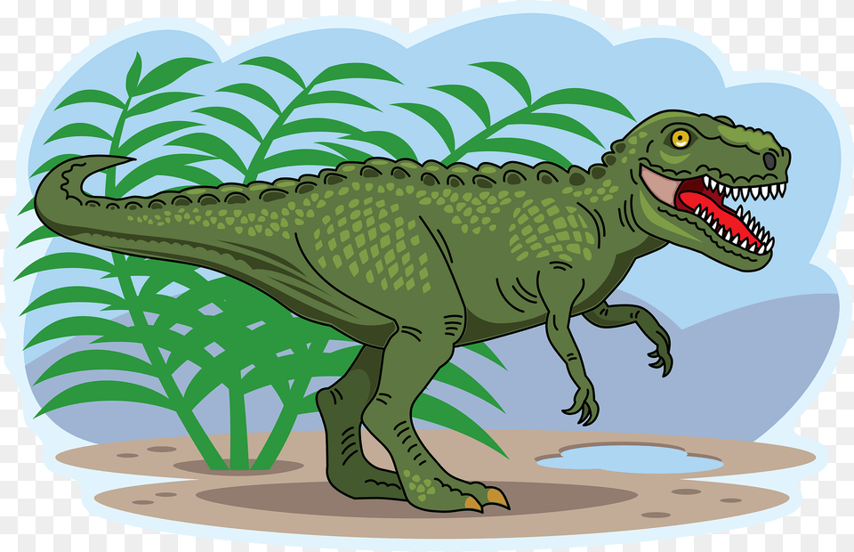 Tyrannosaurus Clipart, Animal, Dinosaur, Reptile, T-rex Png