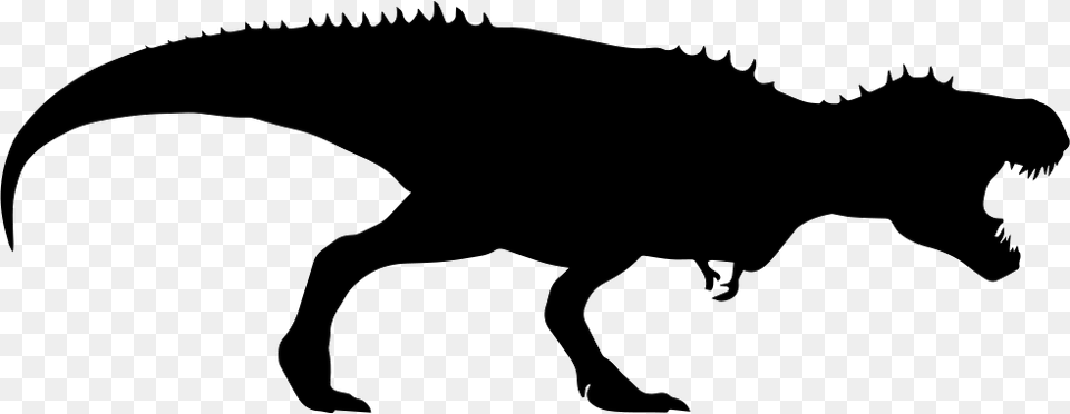 Tyrannosaurus Rex Dinosaur Silhouette T Rex Silhouette, Animal, Reptile, T-rex, Mammal Free Png