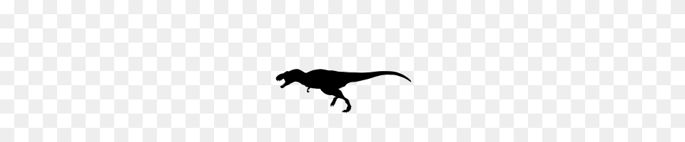 Tyrannosaurus Rex Icons Noun Project, Gray Free Transparent Png