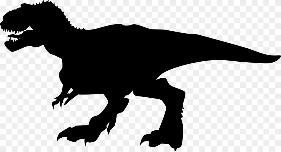Tyrannosaurus Rex Silhouette, Animal, Dinosaur, Reptile, T-rex Free Transparent Png