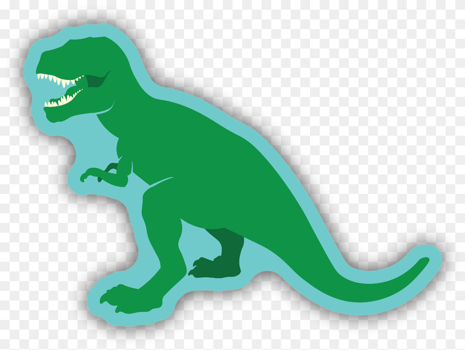 Tyrannosaurus Rex Sticker Illustration, Animal, Dinosaur, Reptile, T-rex Free Transparent Png