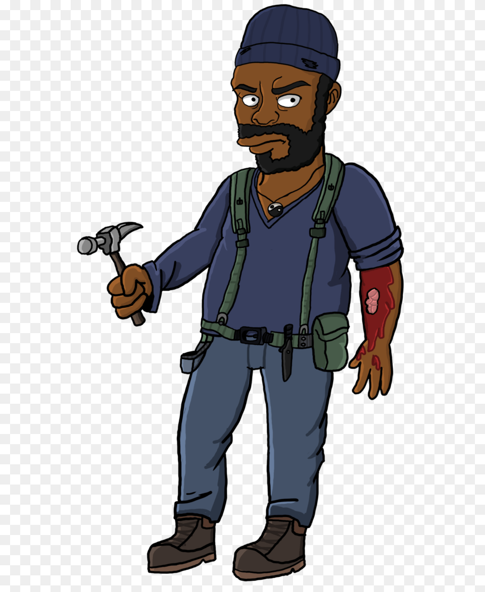 Tyreese Simpson, Person, Face, Head, Worker Free Png