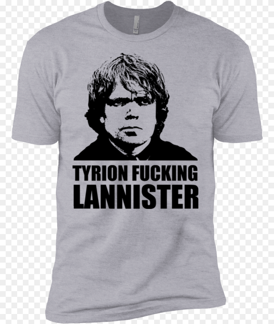 Tyrion Fucking Lannister Men S Premium T Shirt Tyrion Lannister T Shirt, Clothing, T-shirt, Adult, Male Png Image