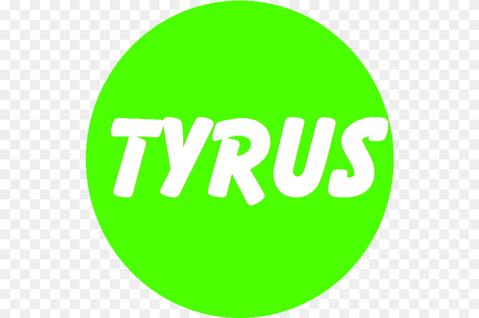 Tyrus Channel Logo Circle, Green, Disk Png Image