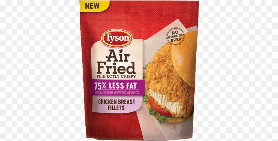 Tyson Air Fried Chicken, Advertisement, Food, Fried Chicken, Sandwich Free Transparent Png