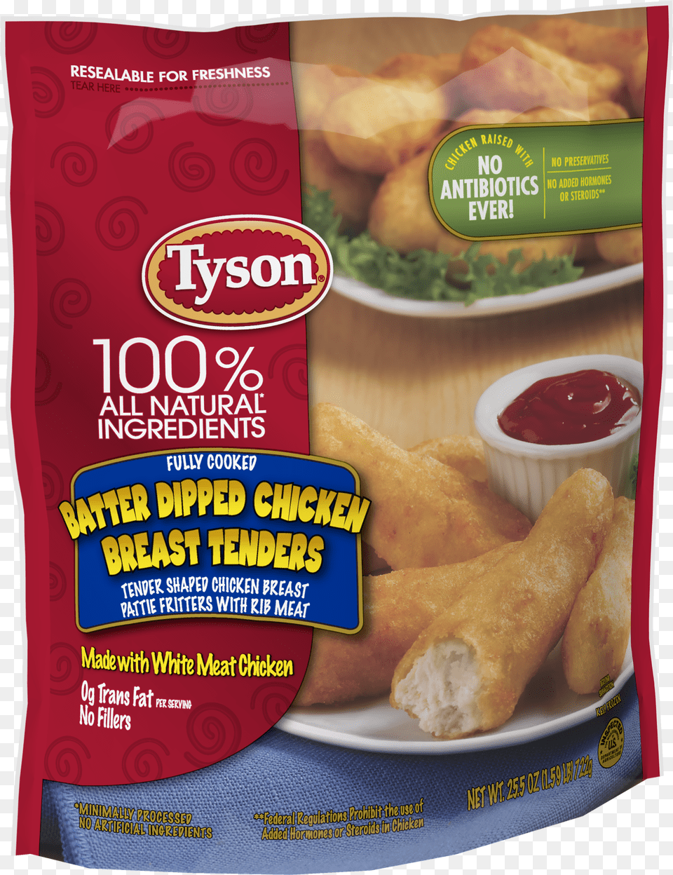 Tyson Batter Dipped Chicken Breast Tenders Free Png