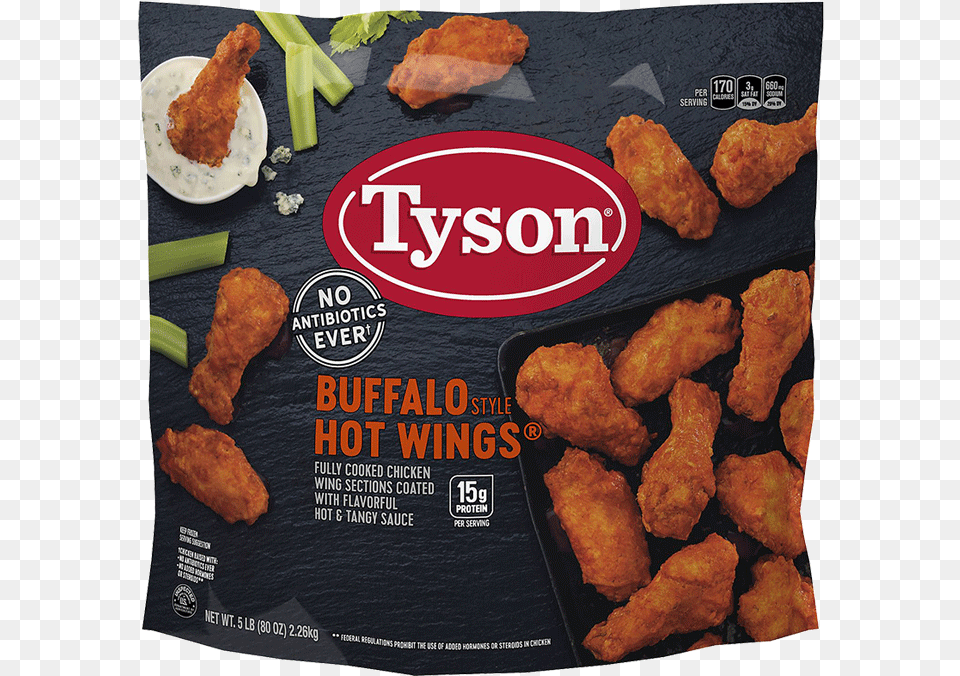 Tyson Buffalo Hot Wings, Food, Fried Chicken, Nuggets Free Png