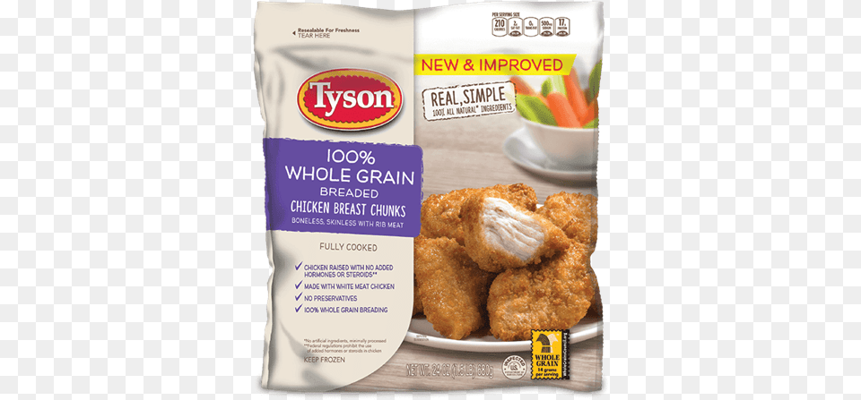 Tyson Foods, Food, Fried Chicken, Nuggets, Advertisement Free Png