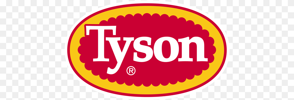 Tyson Foods Inc Logo, Sticker, Oval Png