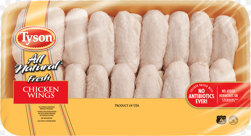 Tyson Fresh Chicken Wings Chicken Wings In A Pack, Food Free Png Download