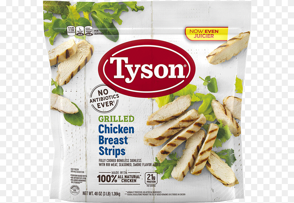 Tyson Grilled Chicken Strips, Food, Lunch, Meal, Advertisement Free Png