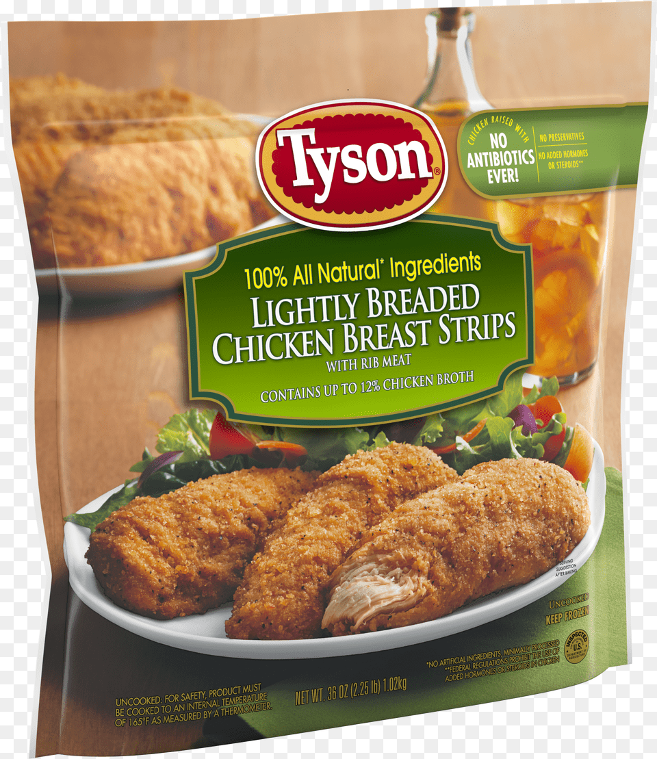 Tyson Lightly Breaded Chicken Breast Png