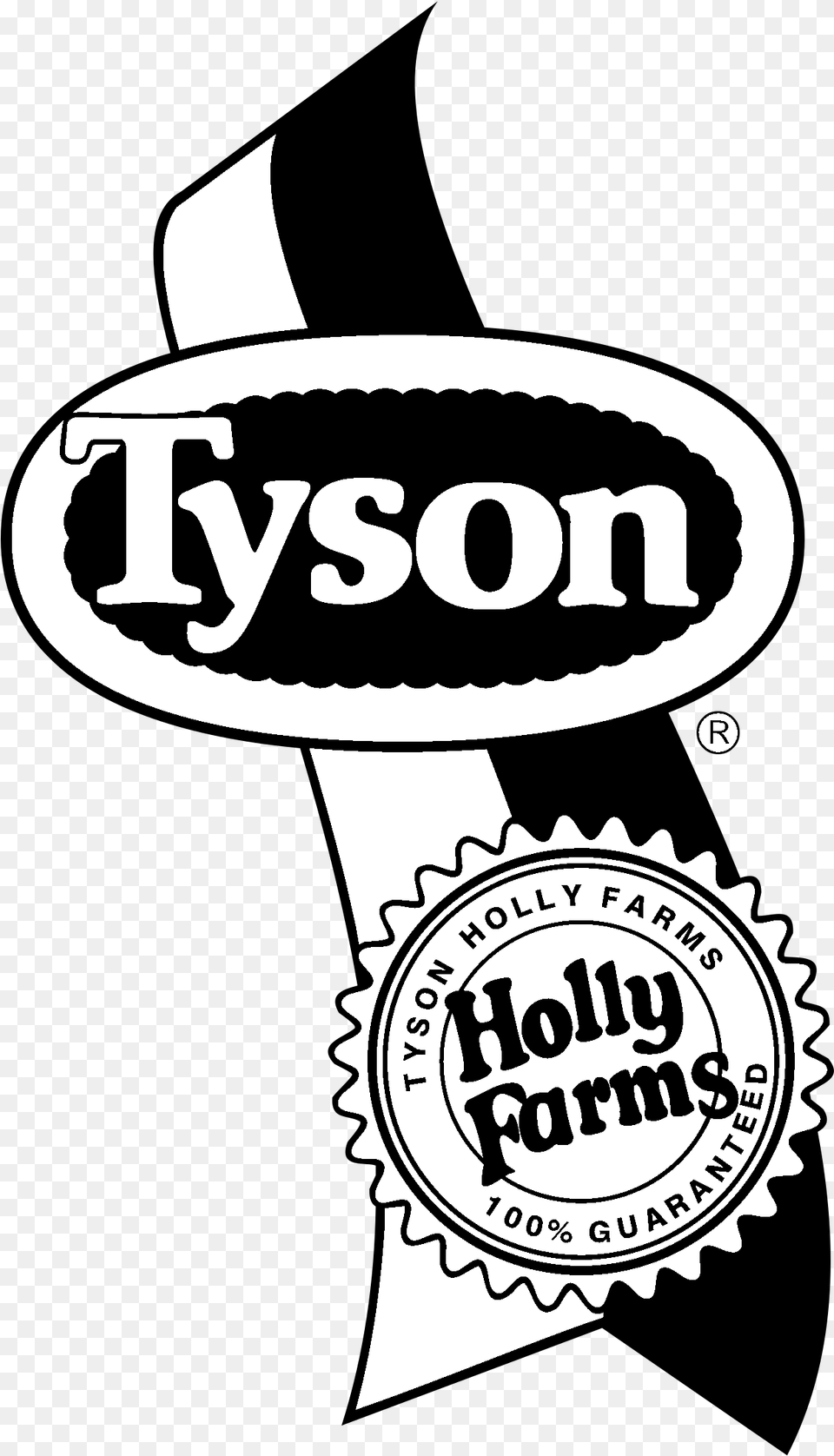 Tyson Logo Black And White Diversified Adtee Custom 2 12 Cup Measuring Cup, Sticker Png