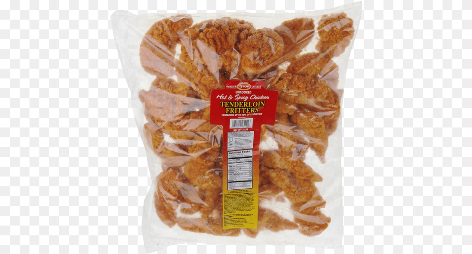 Tyson Uncooked Hot Amp Spicy Chicken Tenders Pepperoni, Food, Fried Chicken, Snack, Plate Free Transparent Png
