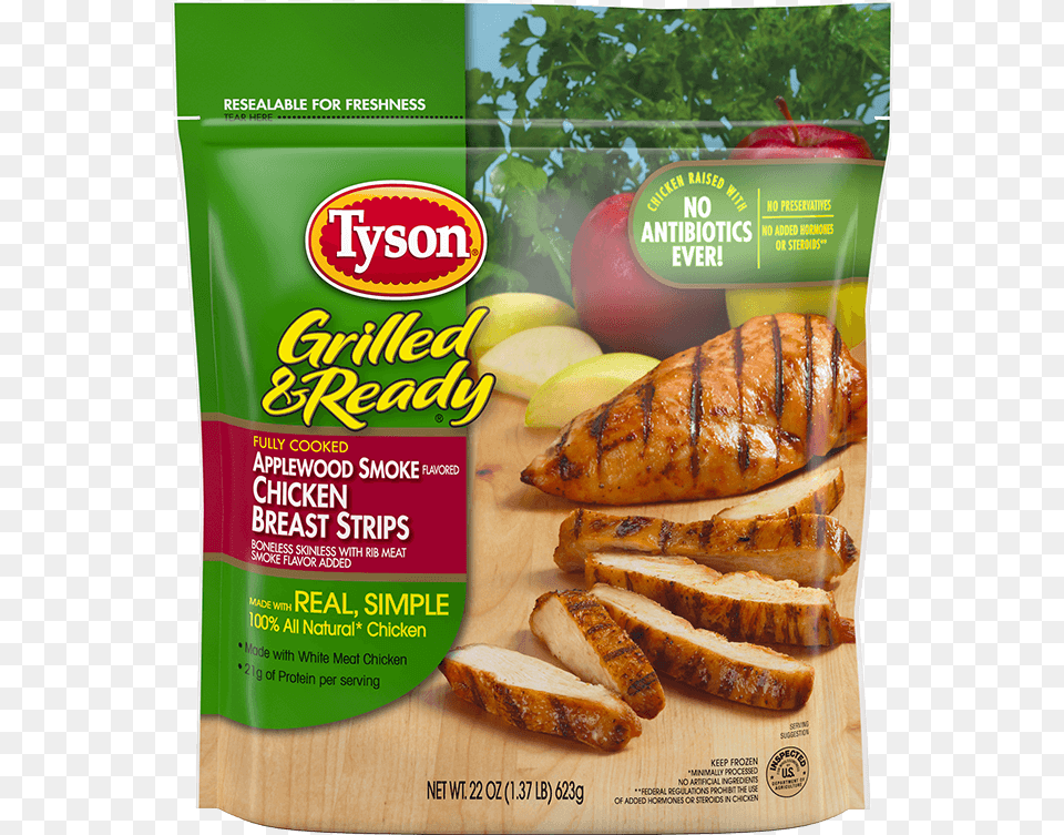 Tysons Grilled Chicken Frozen, Meal, Food, Lunch, Advertisement Free Png