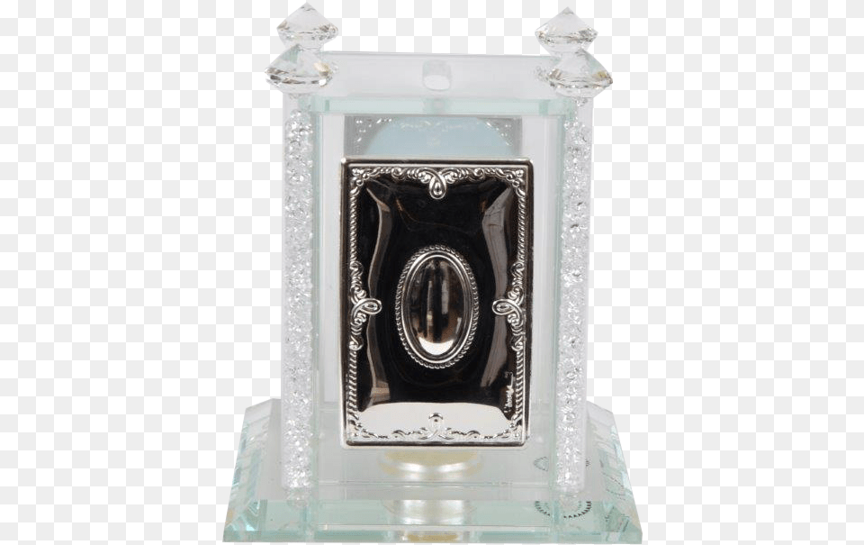 Tzedakah Box Crystal And Silver 4 Pcs Christian Cross Free Png Download