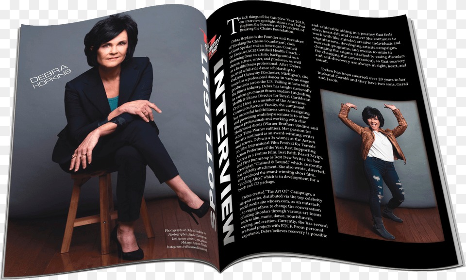 Tzelement Magazine January 2019 Debra Hopkins Magazine, Book, Publication, Adult, Advertisement Free Transparent Png