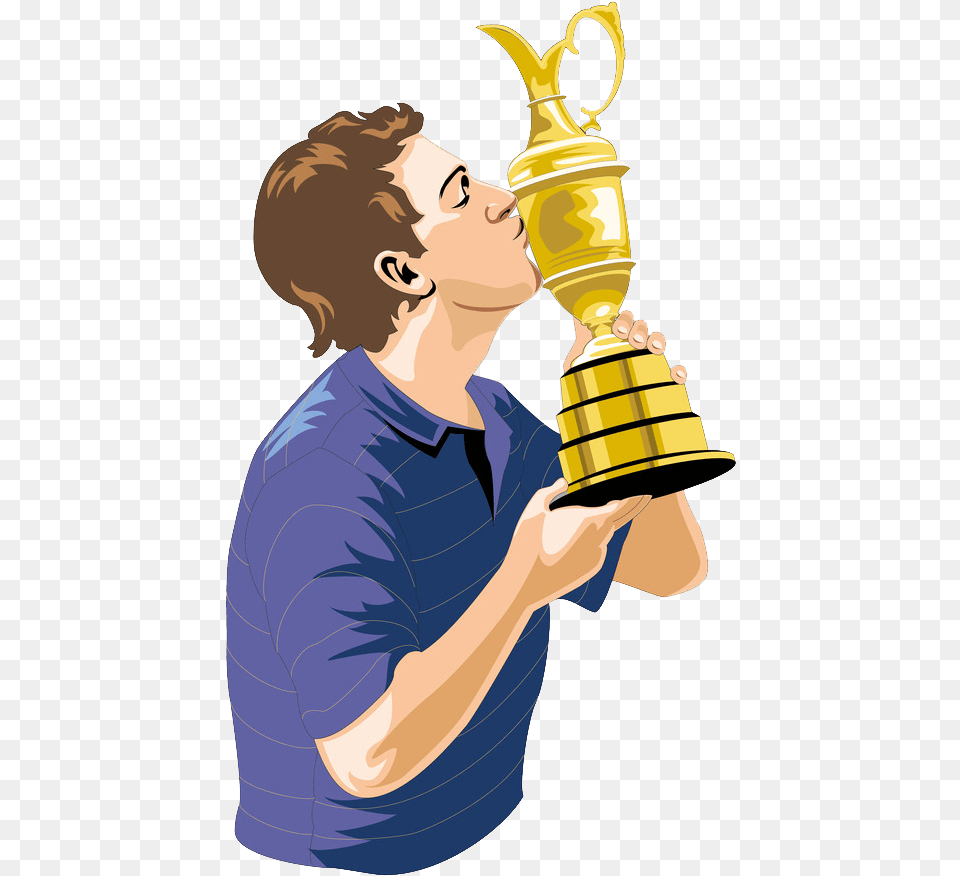 U B Icon Happy Man Transprent Runnerup Man With Trophy, Adult, Male, Person, Face Free Png