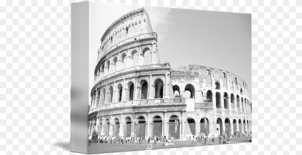 U Drawing Of The Colosseum Colosseum, Architecture, Building, Person, Landmark Free Png Download