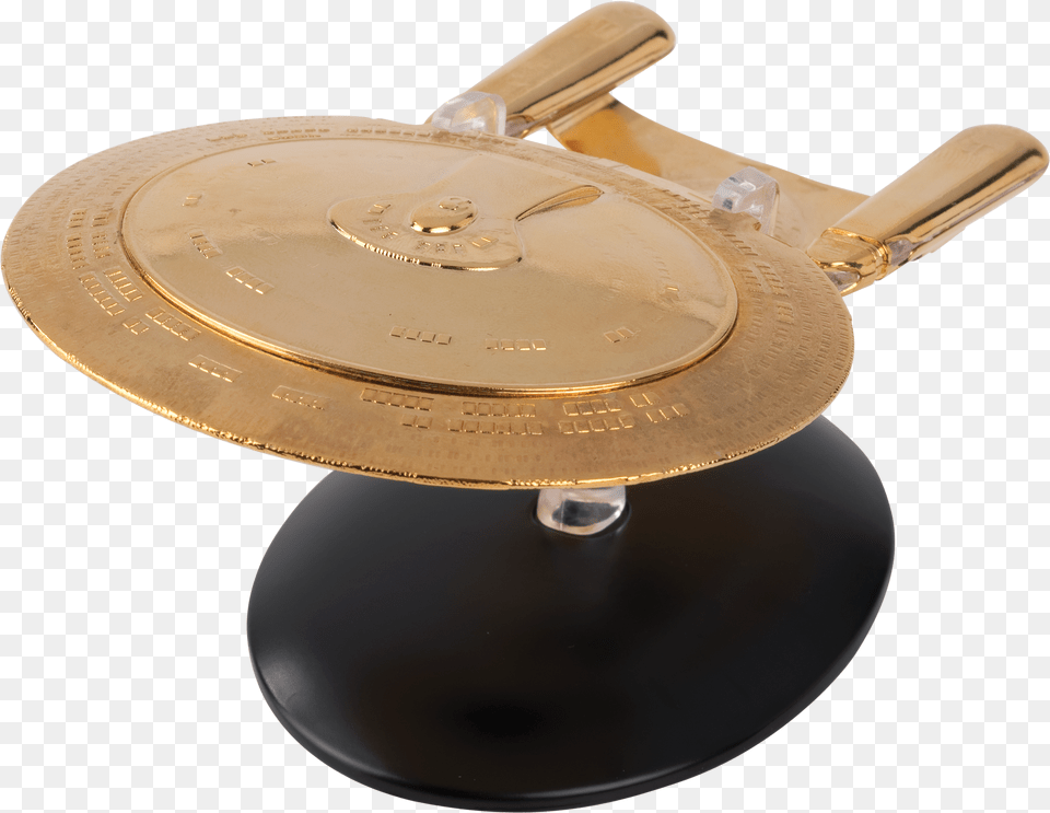 U Gold Plated Ship Star Trek Free Transparent Png