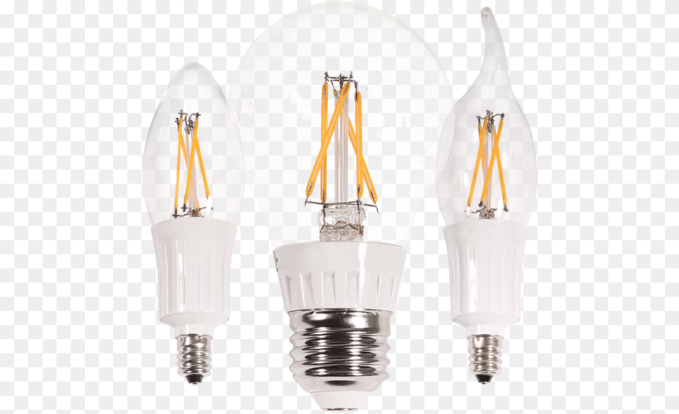 U Led Filament Led Compact Fluorescent Lamp, Light, Lightbulb Free Transparent Png
