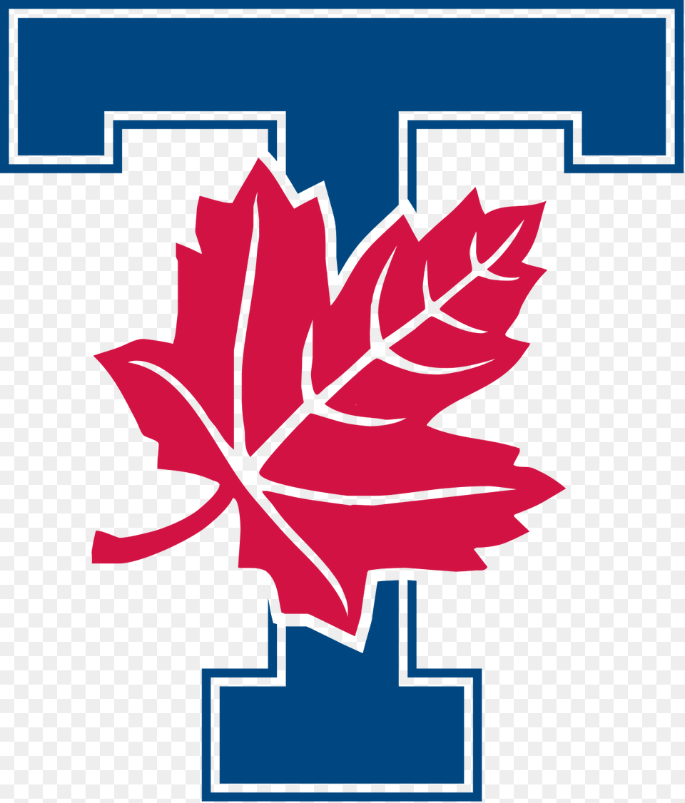 U Of T Varsity Blues Logo, Leaf, Maple Leaf, Plant, Tree Free Png Download