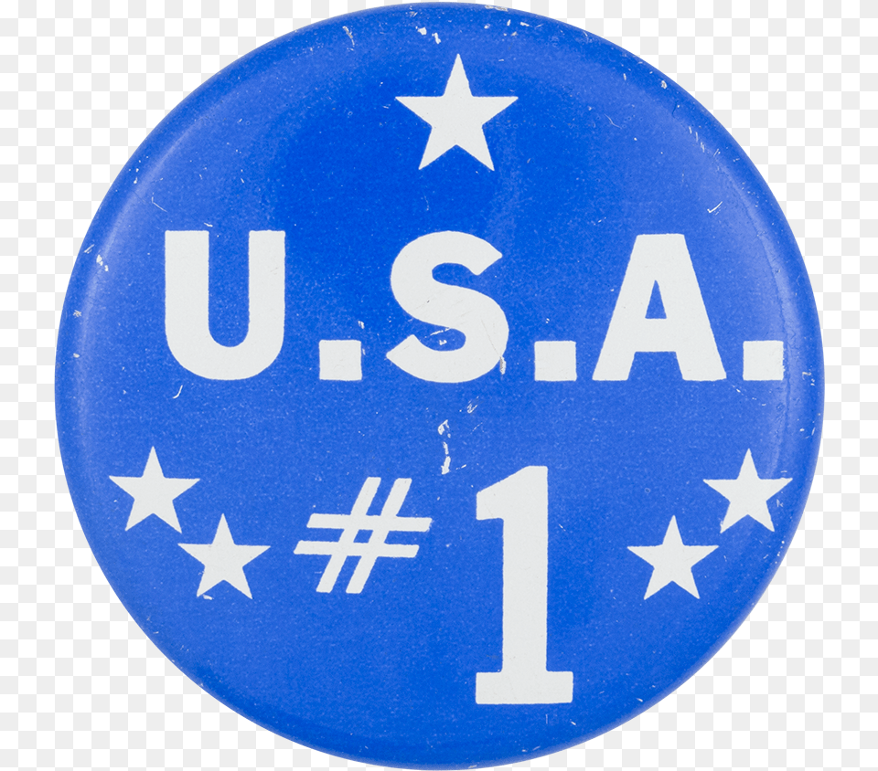U S A Number One Emblem, Badge, Logo, Symbol, Road Sign Free Png Download