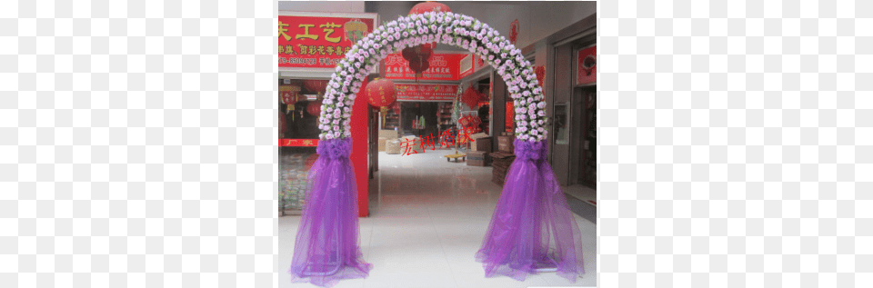 U Shaped Flower Door Arches Shelf Round Silk Flower Wedding, Arch, Architecture, Plant, Flower Arrangement Png