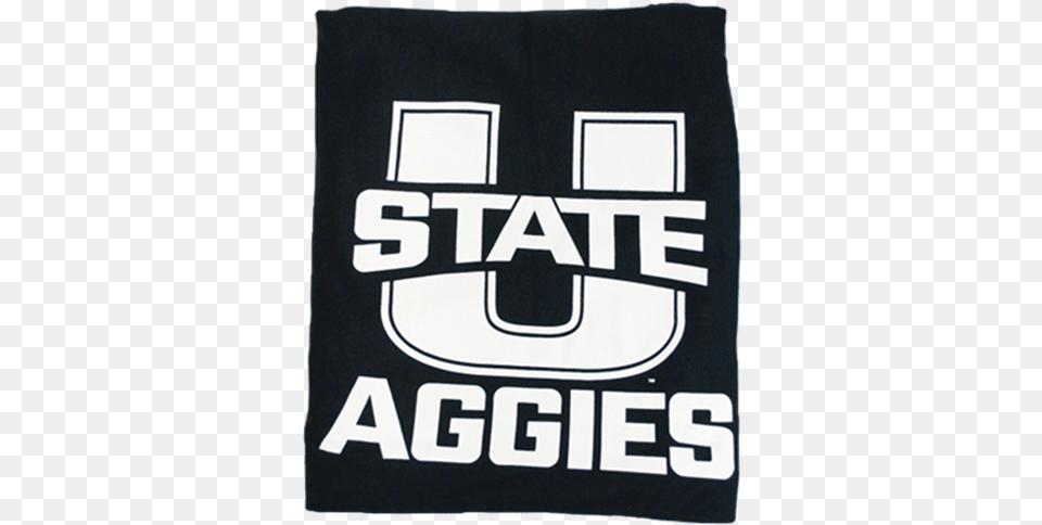 U State Aggies Blanket Utah State University Athletic Logo, Home Decor, Banner, Text, Cushion Free Png