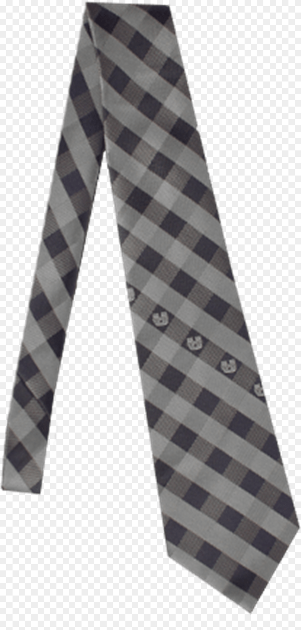 U State Checkered Tie Gray Amp Navy Plaid, Accessories, Formal Wear, Necktie, Clothing Png