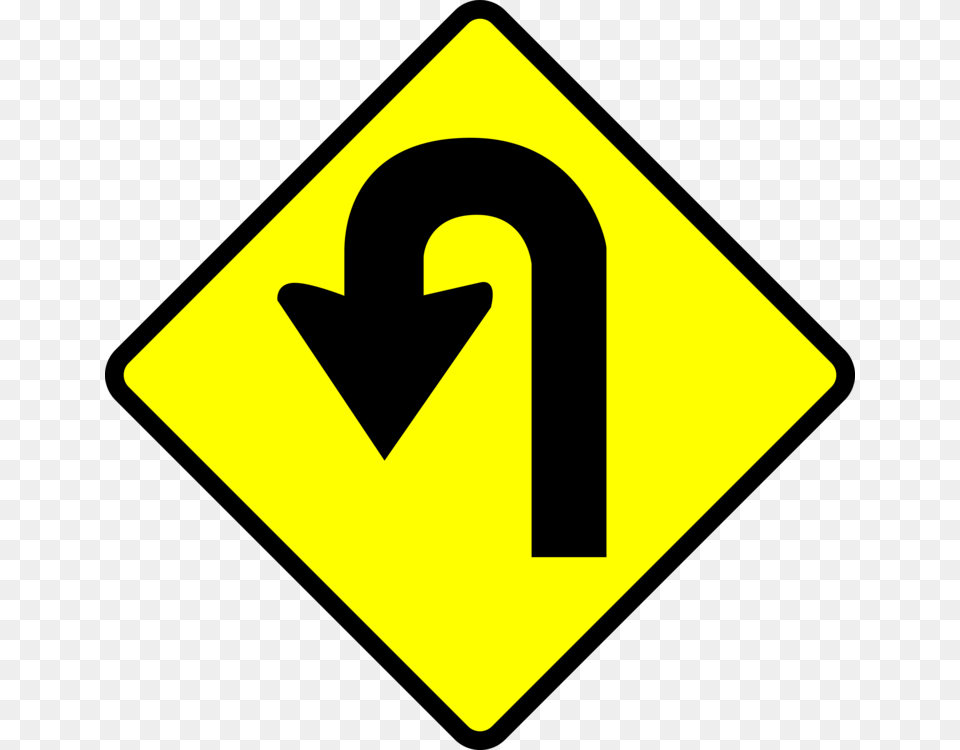 U Turn Traffic Sign Turnaround Computer Icons, Symbol, Road Sign Free Png