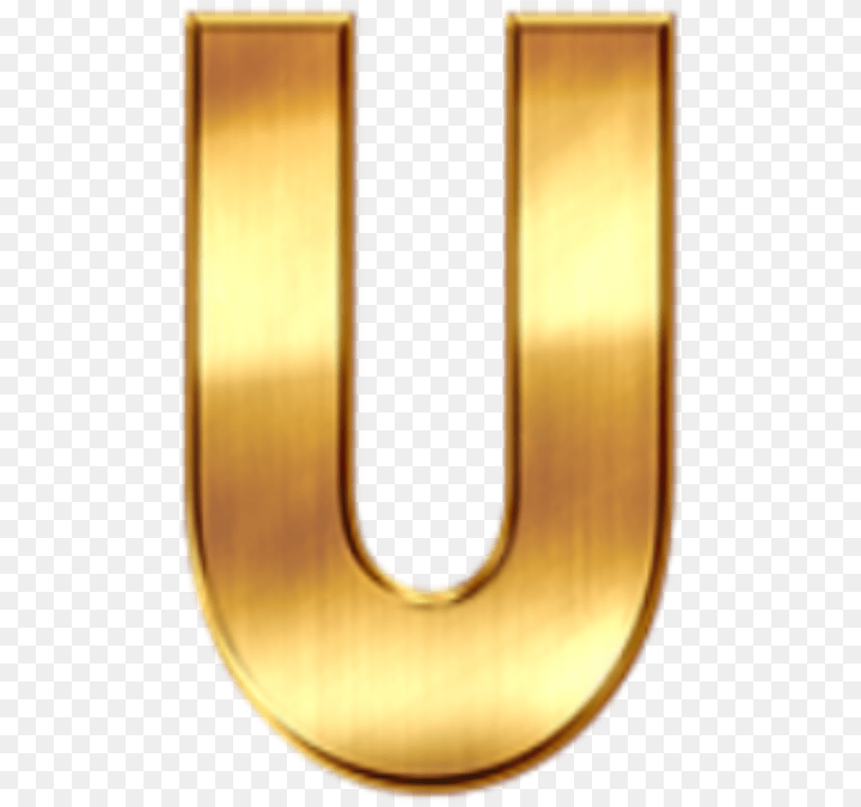 U U Abc Alphabet Buchstaben Words Word Letters Brass, Gold, Text, Number, Symbol Png